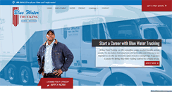 Desktop Screenshot of bluewatertrucking.net